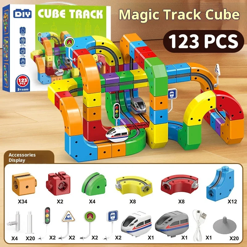 Anti-Gravity Magnetic Track Set (100+ Pieces)