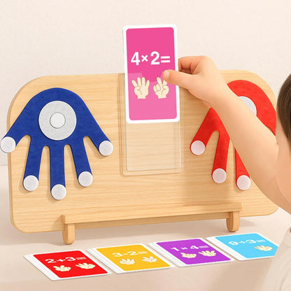 Wooden Arithmetic Learning Board – Math Toy for Kids 3+